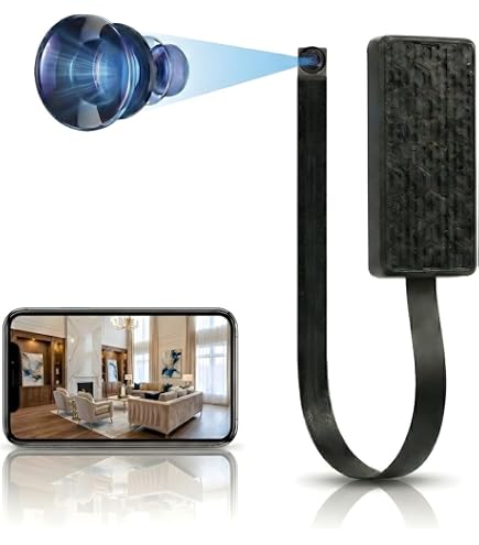 Hidden Video Cameras 64GB 1080P Mini Spy Cameras Portable Covert